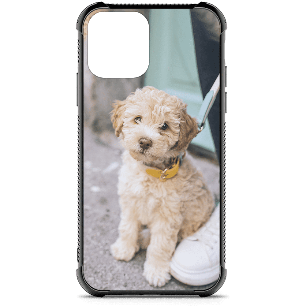 iPhone 12 Pro Max Custom Case - Black Bumper
